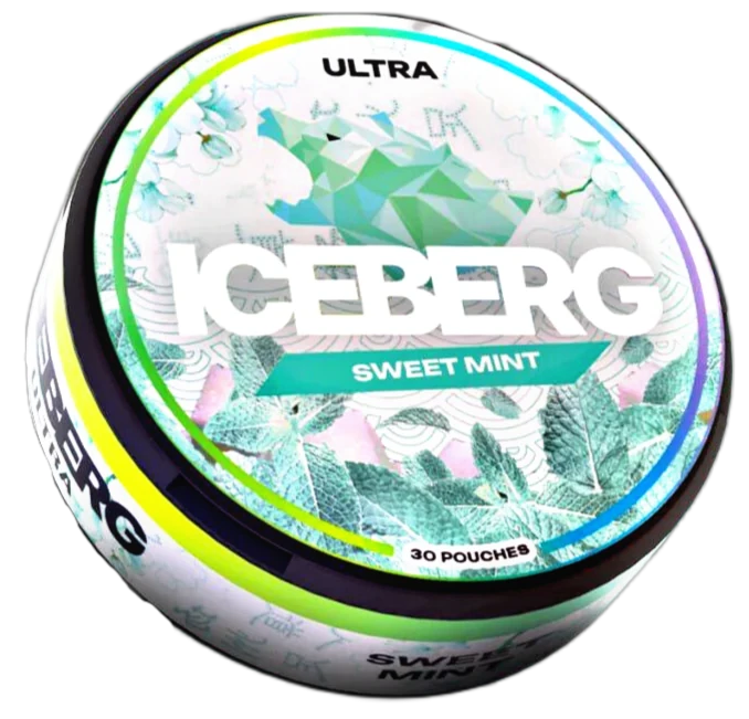 ICEBERG Sweet Mint 50mg nicotine pouches