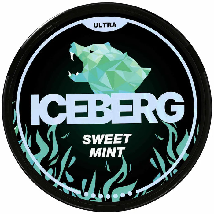 ICEBERG Sweet Mint 70mg strong mint nicotine pouches