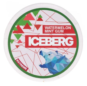 ICEBERG Watermelon Mint Gum 50mg nicotine pouches