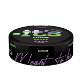 Side of the It’s Grape 100mg caffeine can, 20 nicotine-free caffeine pouches