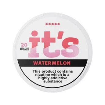 IT'S Watermelon 20mg nicotine pouches
