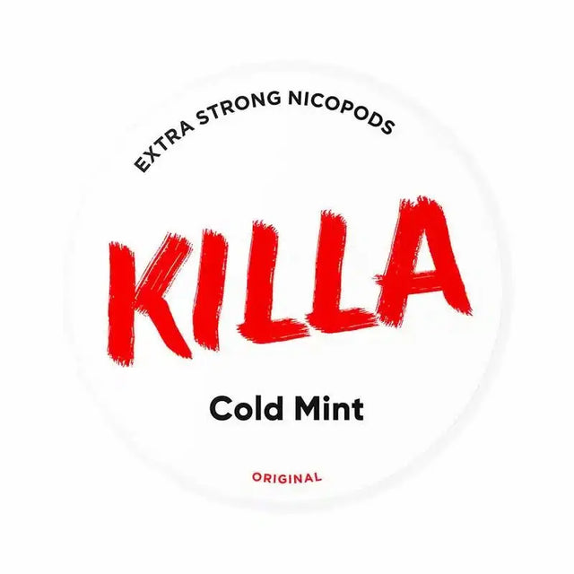 KILLA Cold Mint 16mg nicotine pouches
