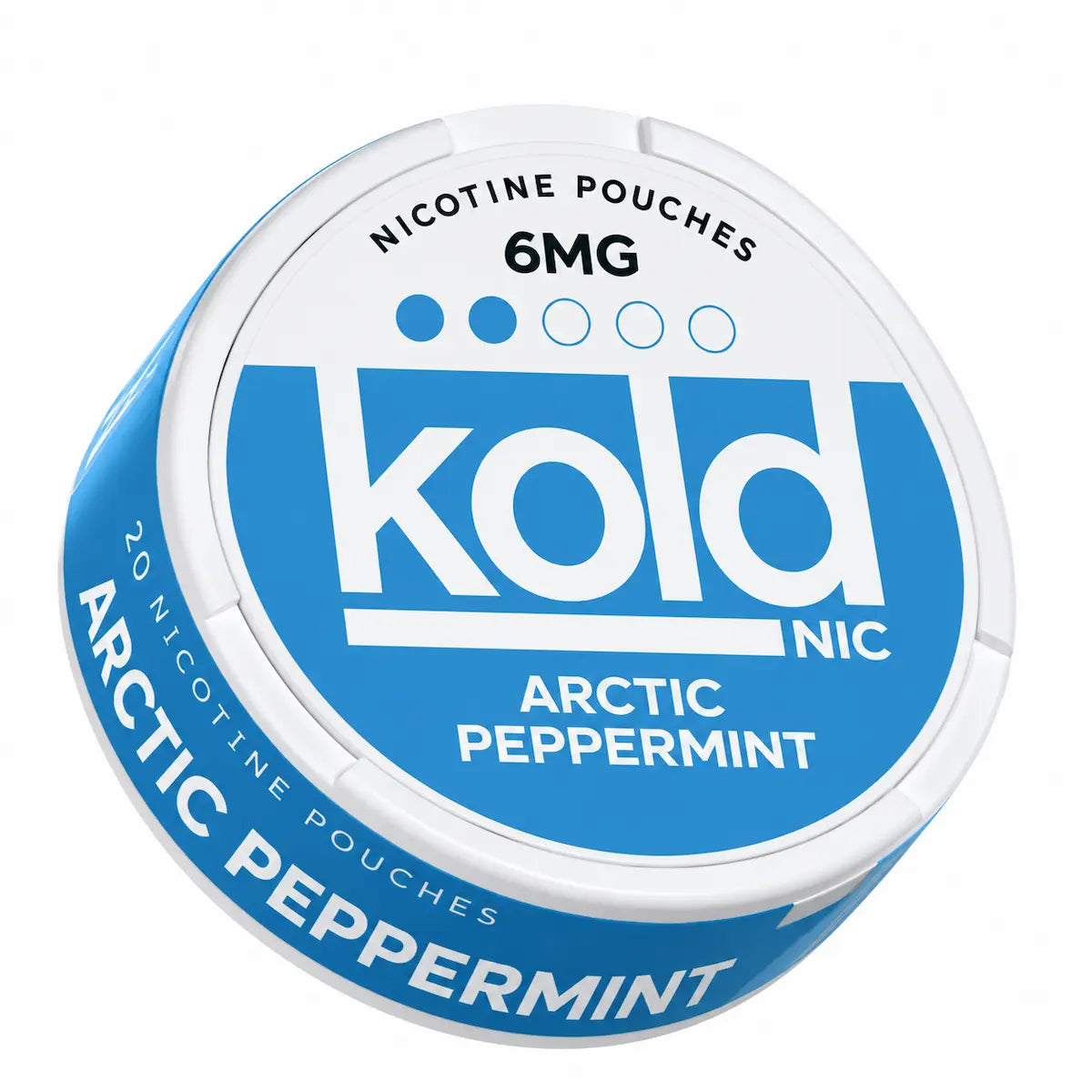 Koldnic Arctic Peppermint 6mg nicotine pouches can