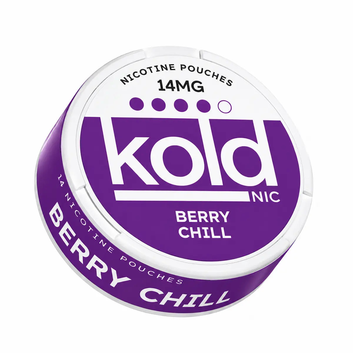 KOLDNIC Berry Chill 14mg nicotine pouches can
