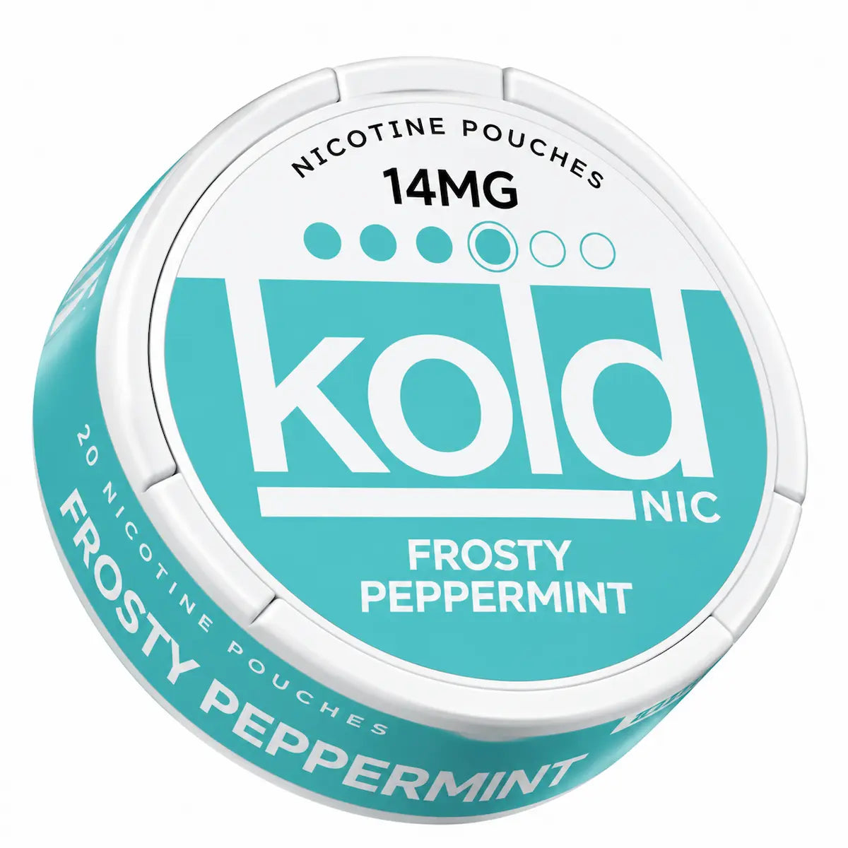 KOLDNIC Frosty Peppermint 14mg nicotine pouches can