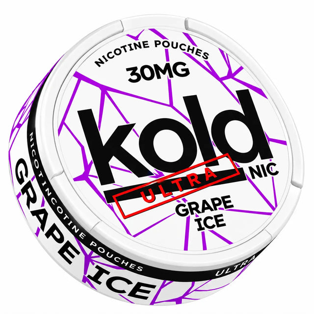 Koldnic Grape Ice 30mg nicotine pouches can