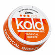 Koldnic Tropical Breeze 10mg nicotine pouches can with tropical flavour