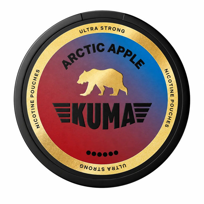 KUMA Arctic Apple Ultra Strong 11mg nicotine pouches can