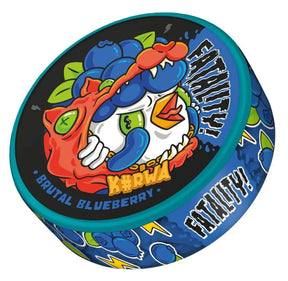 KURWA Fatality Brutal Blueberry 47mg strong nicotine pouches UK
