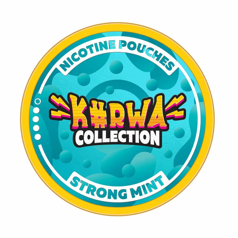 KURWA Collection Strong Mint 16mg medium nicotine pouches UK