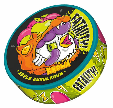 KURWA Fatality Apple Bubblegum 47mg strong nicotine pouches UK