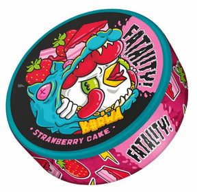 KURWA Fatality Strawberry Cake 47mg strong nicotine pouches UK