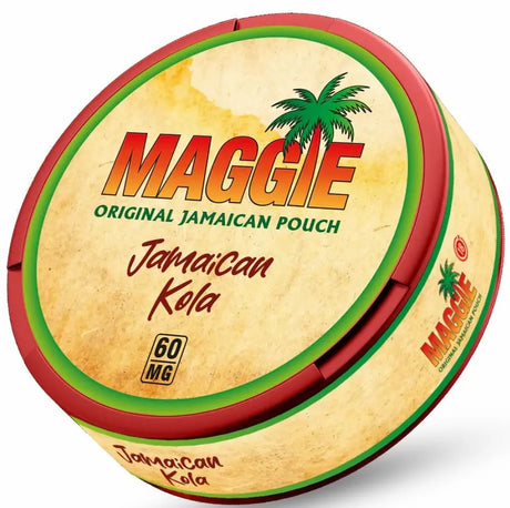 MAGGIE Jamaican Kola nicotine pouches cola soda flavour UK