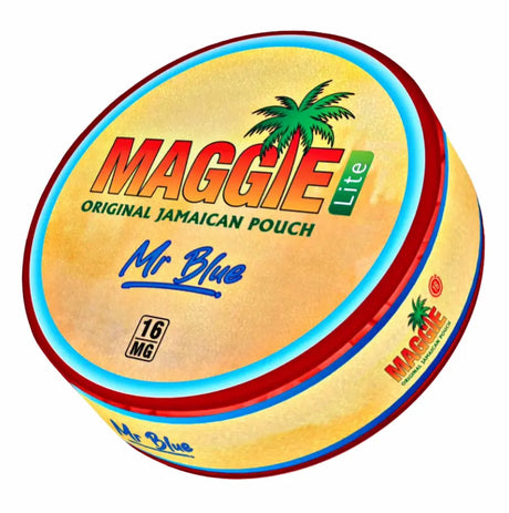 MAGGIE Lite Mr Blue nicotine pouches flavour UK