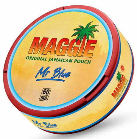 MAGGIE Mr Blue nicotine pouches berry flavour available from £1.99 UK