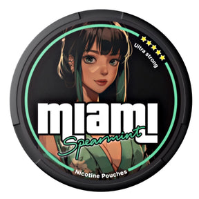 MIAMI Mint Spearmint 30.9mg/g nicotine pouches