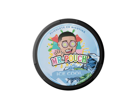 MR POUCH Ice Cool 20mg nicotine pouches UK icy mint flavour extra strong slim discreet fast shipping
