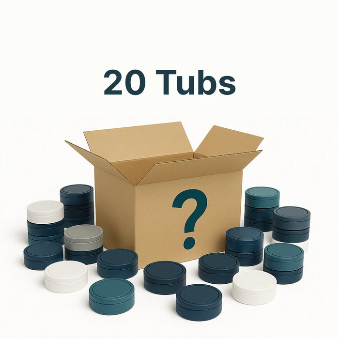 Mystery bundle of 20 tubs of nicotine pouches