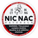 Nic Nac Blood Orange 6mg Nicotine Lozenges