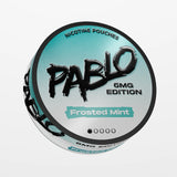 PABLO 6mg Edition Frosted Mint 6mg nicotine pouches UK, front view of the can