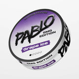 Low strength grape nicotine pouches UK: PABLO 6mg Edition Grape Ice 6mg