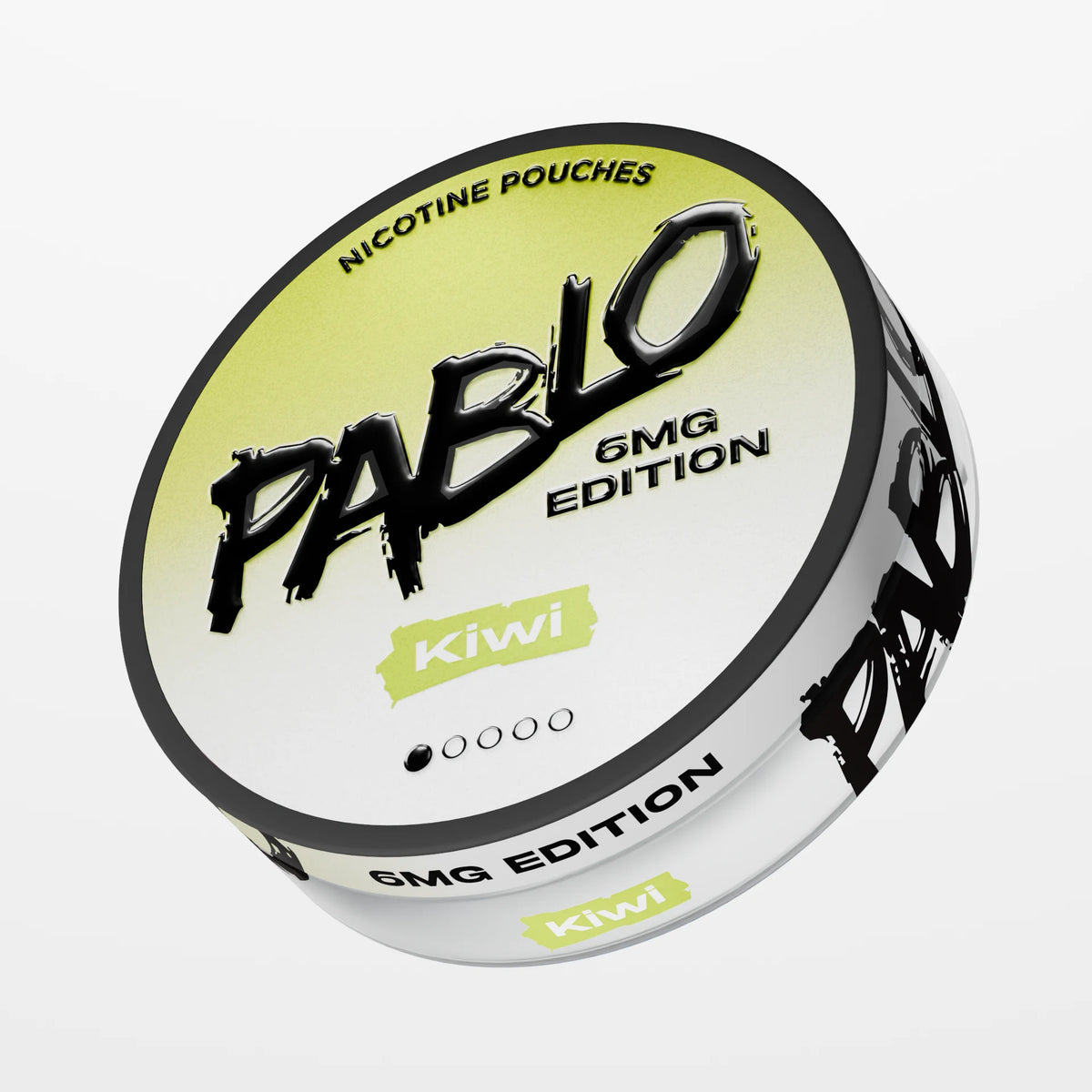 Low strength kiwi nicotine pouches UK: PABLO 6mg Edition Kiwi 6mg