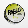PABLO 6mg Edition Kiwi 6mg nicotine pouches UK, front view of the can