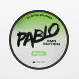 PABLO Pear 6mg nicotine pouches, 20 tobacco-free pouches per can