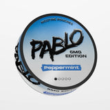 PABLO 6mg Edition Peppermint 6mg nicotine pouches UK, front view of the can