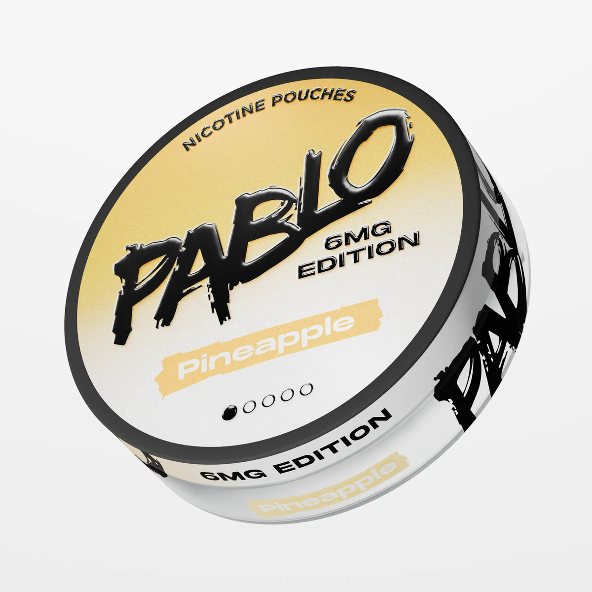 Low strength pineapple nicotine pouches UK: PABLO 6mg Edition Pineapple 6mg
