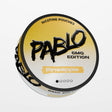 PABLO 6mg Edition Pineapple 6mg nicotine pouches UK, front view of the can