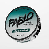 PABLO 6mg Edition Spearmint 6mg nicotine pouch can, soft, sweet spearmint