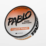 PABLO 6mg Edition Tropical Punch 6mg nicotine pouch can, a sweet, juicy mix of tropical fruits