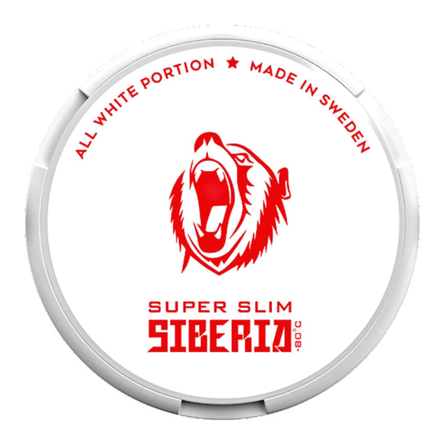 SIBERIA Super Slim 33mg pouches