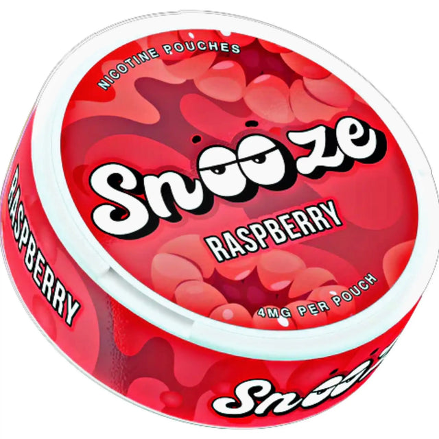 SNOOZE Raspberry 4mg nicotine pouches