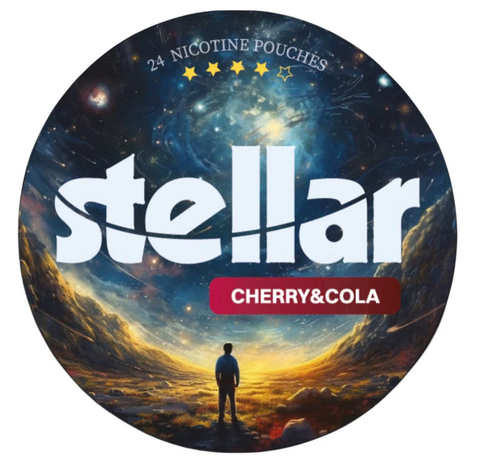 STELLAR Cherry Cola 30mg nicotine pouches