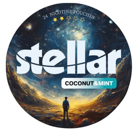 STELLAR Coconut Mint 8mg nicotine pouches
