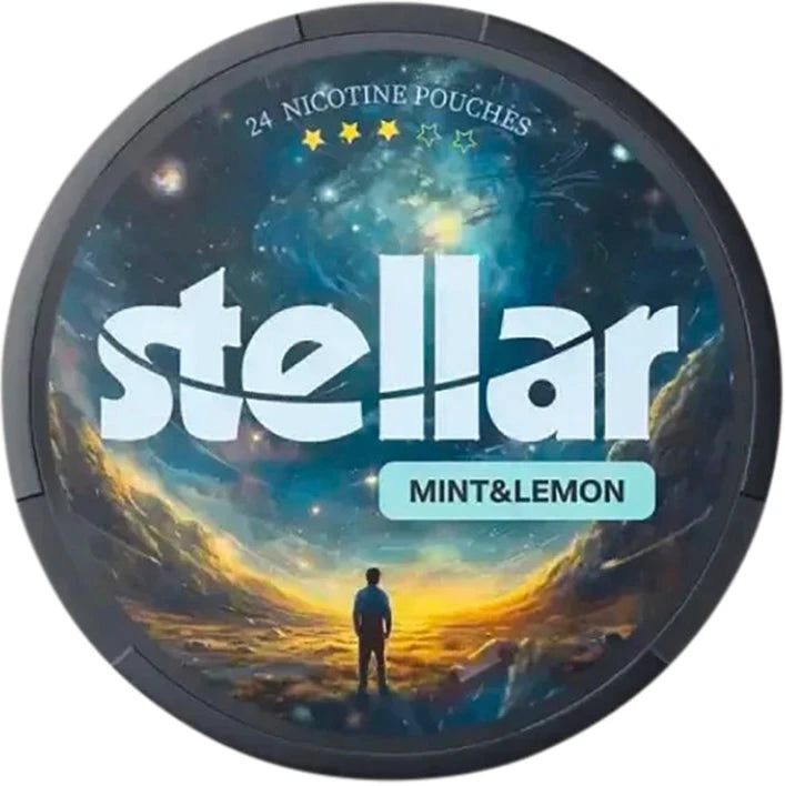STELLAR Mint Lemon 150mg nicotine pouches