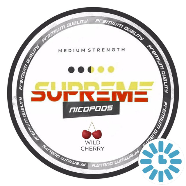 Buy Supreme 25mg Nicotine Pouches (Collector’s Batch)
