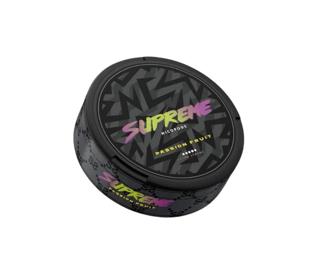 SUPREME Passion Fruit 100mg nicotine pouches