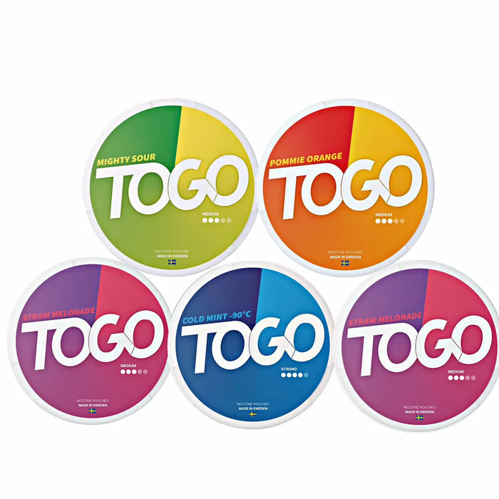 Bundle of 5: TOGO 8mg