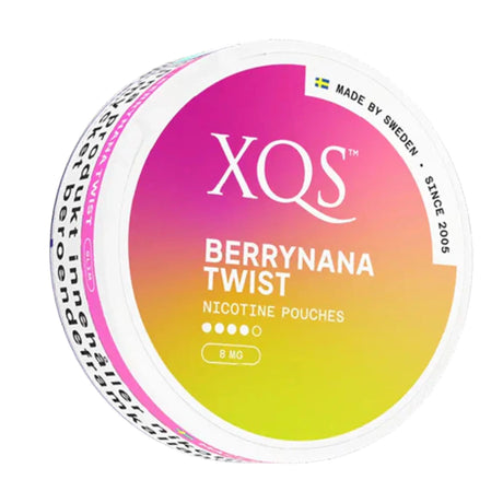 XQS Berrynana Twist 8mg nicotine pouches