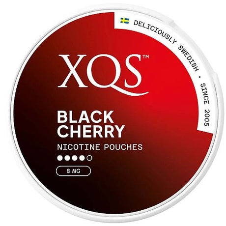 XQS Black Cherry 8mg nicotine pouches