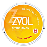 ZVOL Citrus Lemon 14mg Nicotine Pouches