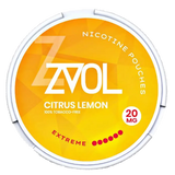 ZVOL Citrus Lemon 20mg Nicotine Pouches