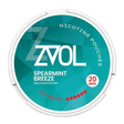 ZVOL Spearmint Breeze 20mg Nicotine Pouches
