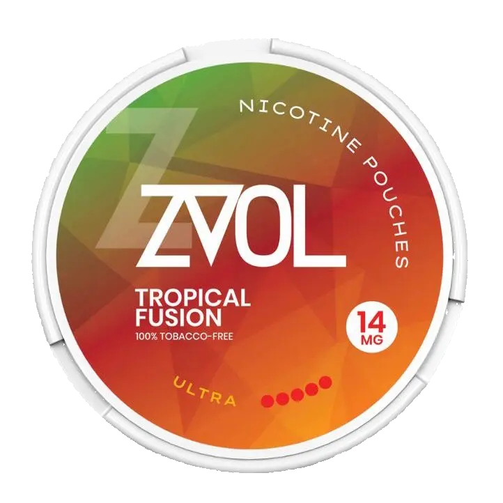 ZVOL Tropical Fusion 14mg Nicotine Pouches
