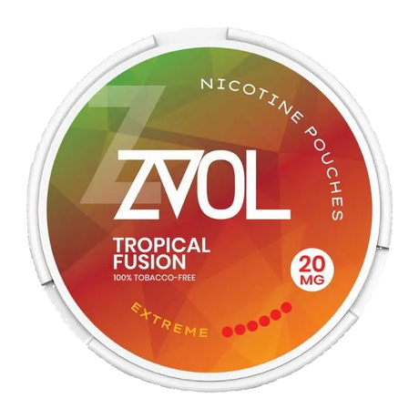 ZVOL Tropical Fusion 20mg Nicotine Pouches