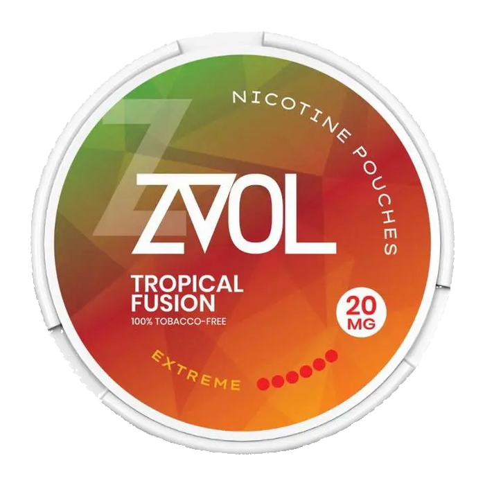 ZVOL Tropical Fusion 20mg Nicotine Pouches