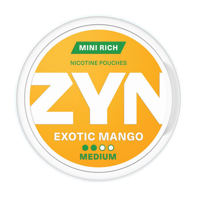 ZYN Exotic Mango 3mg nicotine pouches